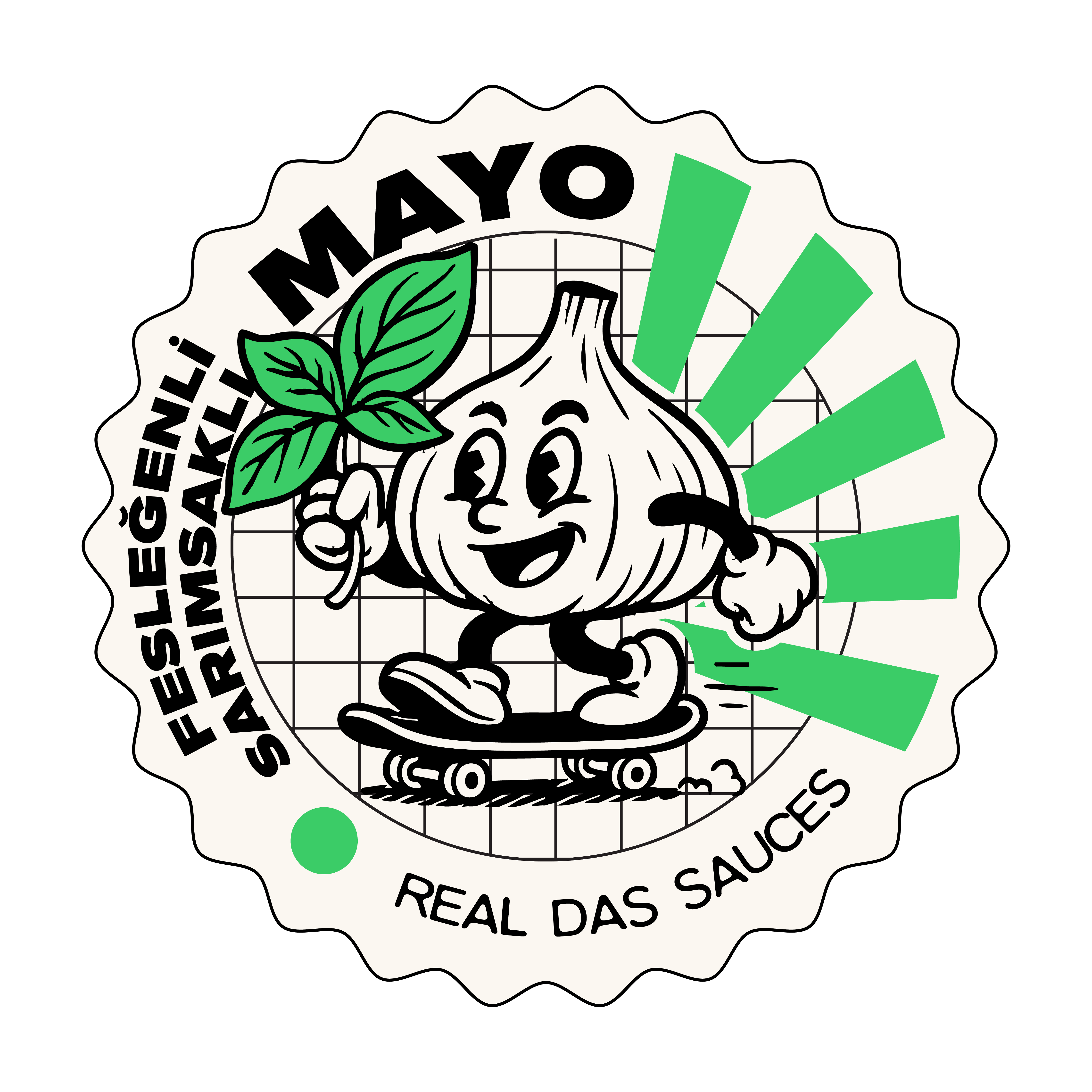 FESLEĞENLİ SARIMSAKLI MAYO